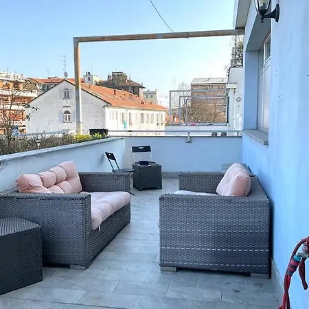 In Navigli District With Wonderful Terrace *